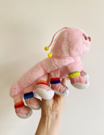 Koddige vintage rups knuffel, Lots-a-Lots-a-Leggggggs, Origineel retro knuffelbeest