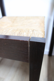 Set houten vintage stoelen. 4 Japandi / Wabi Sabi stijl stoelen, Martin Visser?