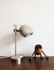 "Space Age' design bureaulampje. Vintage Eyeball lamp