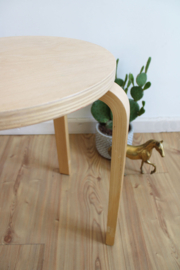 Houten Frosta kruk - IKEA. Retro design krukje/plantentafel