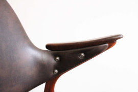 Set vintage design stoelen, Pynock - Wierden. Mid Century retro stoel, 2 x