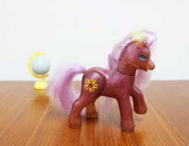 Queen Sunsparkle - Vintage My Little Pony - Hasbro. Retro speelgoed MLP paardje