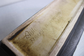 Vintage cactusbak - Adli Reuver. Aardewerk retro plantenbak - XXL