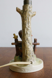 Vintage Hummel lampje, She loves me, she loves me not. Retro lamp, Goebel/W. Germany