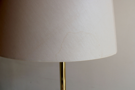 Set messing schemerlampen van Dijkstra. Twee vintage vloerlampen