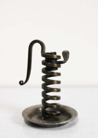 Antieke "Rat de Cave" kandelaar - Bouillot . Franse vintage kaarsenhouder