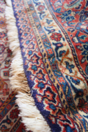 Enorm groot Oosters vintage vloerkleed - Sarough. Tof Perzisch/ Boho tapijt
