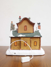 Lemax Kerstdorp Santa's Workshop - met verlichting, geluid en beweging. In originele doos