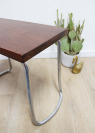 Vintage bijzettafeltje - Bauhaus stijl. Retro design tafel