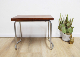 Vintage bijzettafeltje - Bauhaus stijl. Retro design tafel