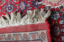 Handgeknoopt Oosters kleed met bloemen. Boho vintage tapijt - Bidjar?