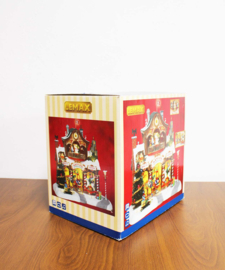 Lemax Kerstdorp Santa's Workshop - met verlichting, geluid en beweging. In originele doos