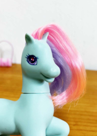 Basket Surprise Ivy : Vintage My Little Pony - G2 - Hasbro. Retro speelgoed MLP paardje