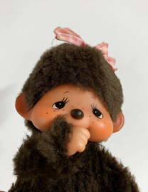 Set van 2 vintage knuffel aapjes. Retro Sekiguchi / Monchichi monkey - meisjes en jongen