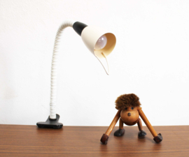 Vintage klemlamp van Ikea. Flexibele retro lamp