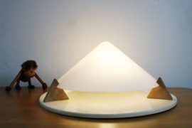 Vintage Ikea plafondlamp - serie Stoja. Retro design lamp, Memphis stijl