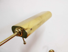 Goudkleurige vintage tafellamp - Sölken Leuchten. Retro design lamp