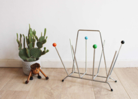 Retro lectuurbak / magazine holder - Charles And Ray Eames Stijl.  Vintage krantenbak