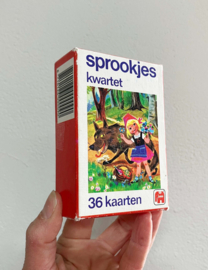 Vintage sprookjes kwartet. Retro kaartspel  - nr 9 -Jumbo.