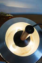 Vintage hanglamp met Space Age design. Retro lamp.