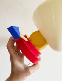 Vintage STOJA wandlamp van IKEA. Retro Memphis stijl lampje, nr 2