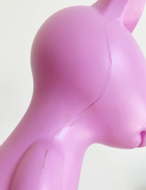 Roze vintage Piggy bank - Design Monica Mulder voor Ikea. Retro spaarpot/spaarvarken