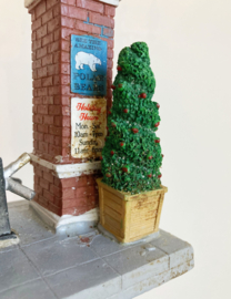 Lemax dierentuin entree. City Zoo Entrance ornament / kerstdorp