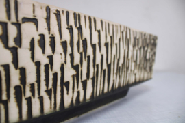 Vintage cactusbak - Adli Reuver. Aardewerk retro plantenbak - XXL