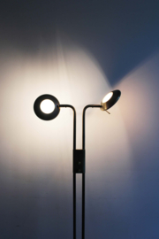 Design lamp van Jan des Bouvrie. Vintage vloerlamp, Dutch Design -R7S.