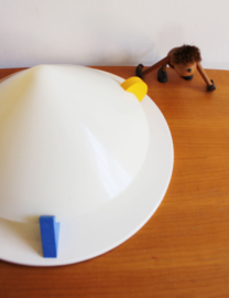 Vintage Ikea plafondlamp - serie Stoja. Retro design lamp, Memphis stijl