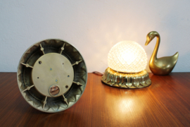 Set Hollywood Regency plafond/ wand lampen - Limburg. 4 vintage lampjes