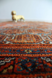 Uniek handgemaakt Oosters vloerkleed. Vintage Boho tapijt / kleed