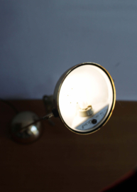 Goudkleurige 'Meridiana' tafellamp - Paolo Piva voor Stefano Cevoli. Vintage bureaulamp