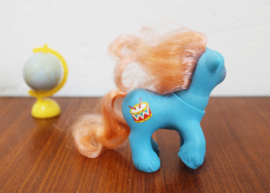 Play Time Baby Brother Drummer: Vintage My Little Pony - G1 - Hasbro. Retro speelgoed MLP paardje