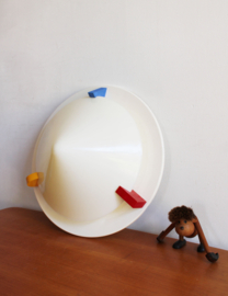 Vintage Ikea plafondlamp - serie Stoja. Retro design lamp, Memphis stijl