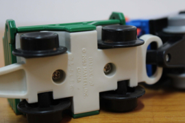 Vintage Fisher-Price speelgoedtrein. Retro trein met wagon - Geo Track