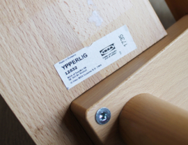 Set van 2 retro krukken. Houten Ypperlig krukjes - IKEA - Hay