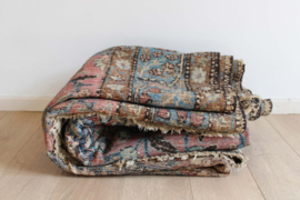 XXL Vintage Perzisch tapijt. Supergroot en stoer Oosters kleed