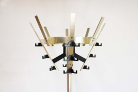 Industriële vintage kapstok. Retro design coat rack, jaren 60?