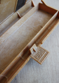 Vintage Rolykit organizer, 1973 S. Meijering. Retro gereedschap/opberg kist