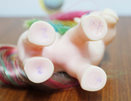 Parasol. Vintage My Little Pony - G1 - Hasbro 1983. Retro speelgoed MLP paardje