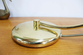 Goudkleurige vintage tafellamp - Sölken Leuchten. Retro design lamp