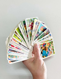 Vintage sprookjes kwartet - nr 9 -Jumbo. Retro kaartspel.