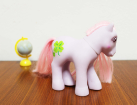 Clover. Vintage My Little Pony - G1 - Hasbro 1983. Retro speelgoed MLP paardje