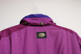 Paars vintage skipak Allsport - maat 54. Retro winter onesie / après-ski / klunen