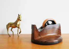 Luxe vintage plakbandhouder. Retro design tape dispenser / plakbandapparaat
