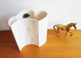 Grote design vaas - Manita Kieft- Cor Unum. Vintage wolkvaas