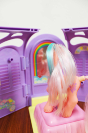 Vintage My Little Pony Ivy’s Beauty Parlor. Retro MLP stal, Hasbro 1998