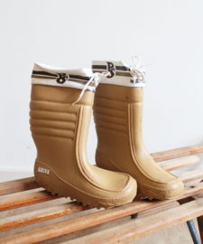 Vintage kinder laarsjes - maat 32. Gevoerde retro snowboots/ regenlaarzen - AKIAK