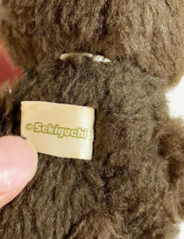 Set van 2 vintage knuffel aapjes. Retro Sekiguchi / Monchichi monkey - meisjes en jongen